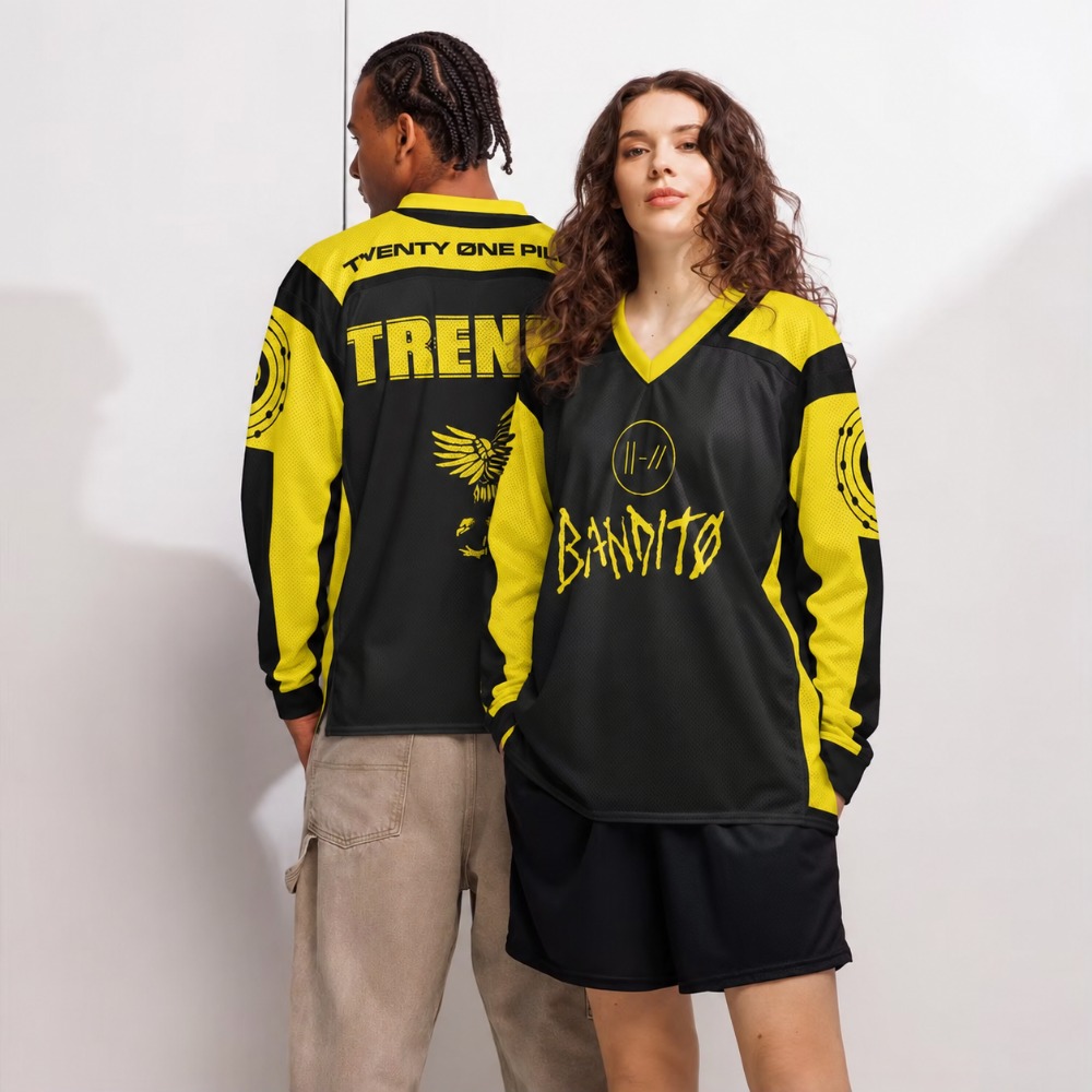 Street Fashion Y2K - T-shirt unisex sportiva della band Twenty